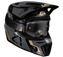 Мотошолом LEATT Moto 8.5 Helmet+Goggle [Black], M