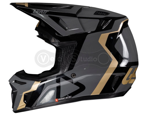 Мотошолом LEATT Moto 8.5 Helmet+Goggle [Black], M