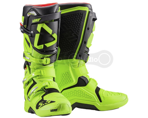 Мотоботи LEATT 5.5 FlexLock Boot [Lime Green], US9