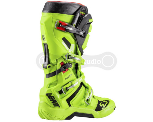 Мотоботи LEATT 5.5 FlexLock Boot [Lime Green], US9