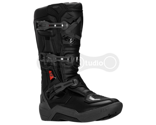 Детские мотоботы LEATT 3.5 Junior Boot [Black/Grey], US5