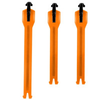LEATT Strap kit 3.5 Boot [Orange], No Size