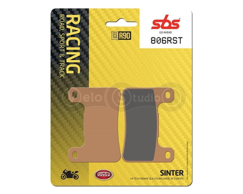Тормозные колодки SBS 806RST Track Days Front Brake Pads, Sinter