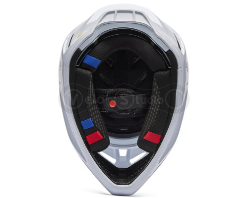 Мотошлем FOX V3 RS Mips Integra Helmet - FRACTURE [White], M