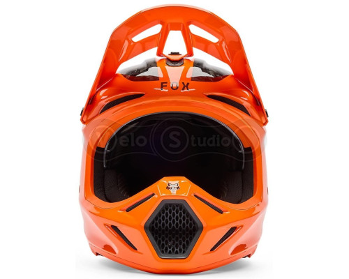 Мотошолом FOX V3 RS Mips Helmet - FRACTURE [Flo Orange], L