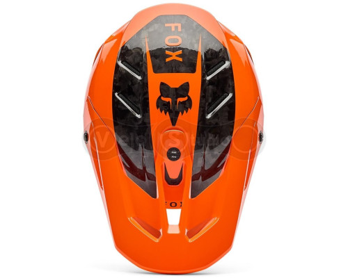 Мотошолом FOX V3 RS Mips Helmet - FRACTURE [Flo Orange], L