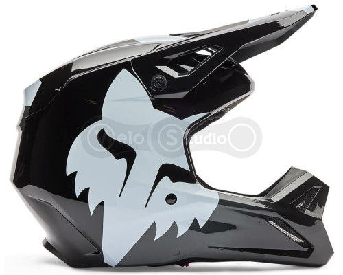 Мотошолом FOX V1 Mips Helmet - SHIELD [Black], M