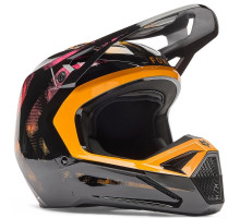 Мотошолом FOX V1 Mips Helmet - KAIROS [Tangerine], M