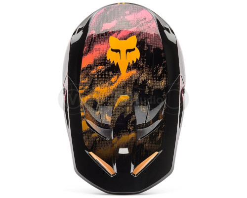 Мотошолом FOX V1 Mips Helmet - KAIROS [Tangerine], M