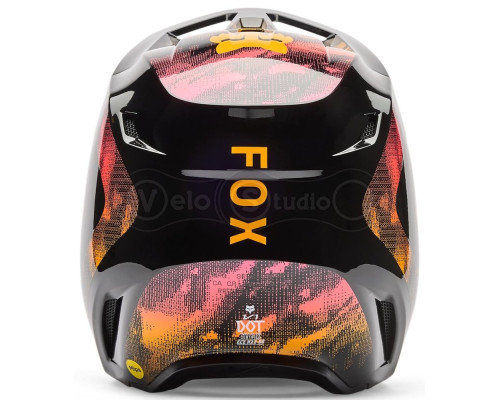 Мотошолом FOX V1 Mips Helmet - KAIROS [Tangerine], M