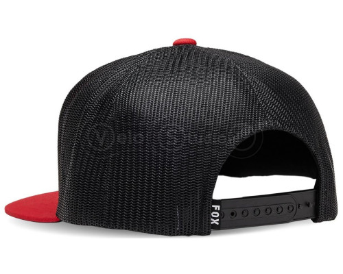 Кепка FOX MESH SnapBack Hat - ABSOLUTE [Flame Red], One Size