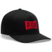 Кепка FOX FlexFit Hat - TYPEFACE [Black], S/M