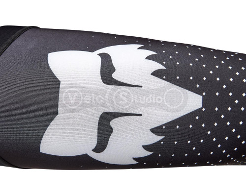 Носки FOX FLEXAIR Knee Brace Sock - FRACTURE [Black], Medium