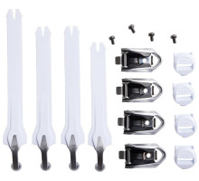 Застібки до мотоботів FOX INSTINCT 2.0 STRAP KIT [White], No Size