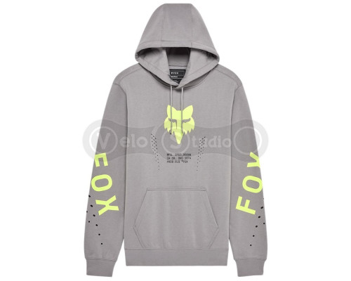 Толстовка FOX Hoodie - SHIELD [Steel Gray], M