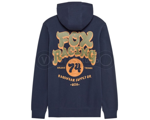 Толстовка FOX Hoodie - RACEWEAR [Midnight], M