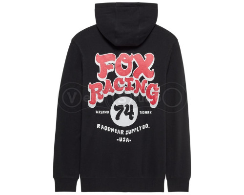 Толстовка FOX Hoodie - RACEWEAR [Black], M