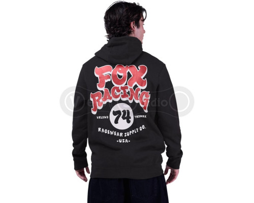 Толстовка FOX Hoodie - RACEWEAR [Black], M