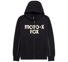 Толстовка FOX Oversize ZIp Hoodie - MOTO-X [Black], M