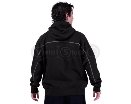 Толстовка FOX Oversize ZIp Hoodie - MOTO-X [Black], M