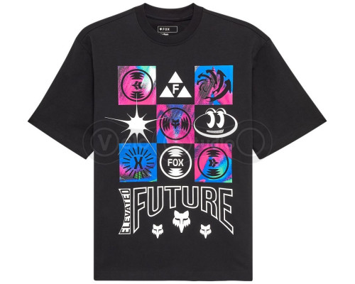 Футболка FOX OVERSIZE Short Sleeve Tee - IMAGE COSMO [Black], M