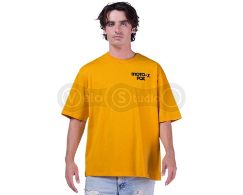 Футболка FOX OVERSIZE Short Sleeve Tee - MOTO-X [Mustard], L