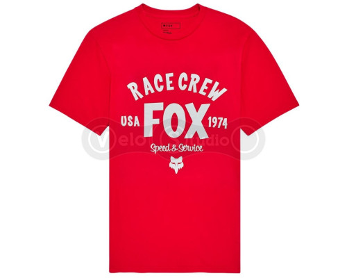 Футболка FOX PREMIUM Short Sleeve Tee - SLOGAN [Flame Red], M