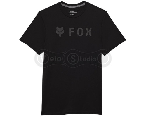 Футболка FOX TECH Short Sleeve Tee - ABSOLUTE [Dark Black], M