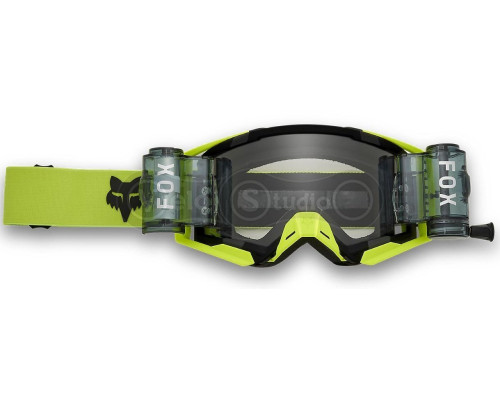 Маска FOX AIRSPACE II ROLL-OFF Goggle [Flo Yellow1], Roll-Off