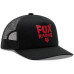 Детская кепка FOX Youth Trucker Hat - BOLT [Black], One Size (6-14 лет)