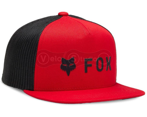 Детская кепка FOX Youth SnapBack Hat - ABSOLUTE [Flame Red], One Size (6-14 лет)