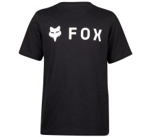 Детская футболка FOX Youth Short Sleeve Tee - ABSOLUTE [Black], YXL