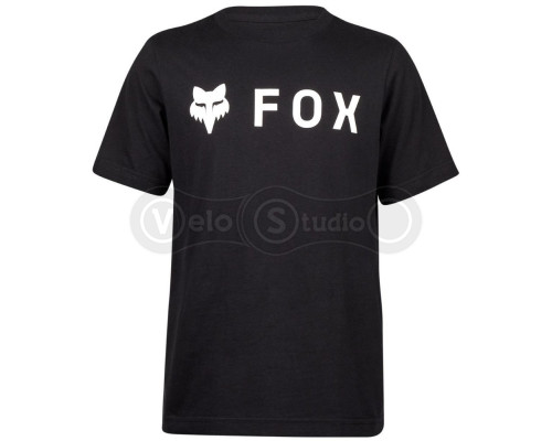 Детская футболка FOX Youth Short Sleeve Tee - ABSOLUTE [Black], YXL