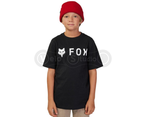 Детская футболка FOX Youth Short Sleeve Tee - ABSOLUTE [Black], YXL