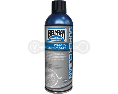 Мастило ланцюга Bel-Ray Super Clean Chain Lube [400мл], Wet lube