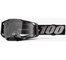 Маска 100% ARMEGA Goggle [Black], Clear Lens