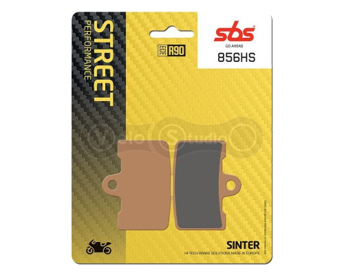 Тормозные колодки SBS 856HS Performance Front Brake Pads, Sinter