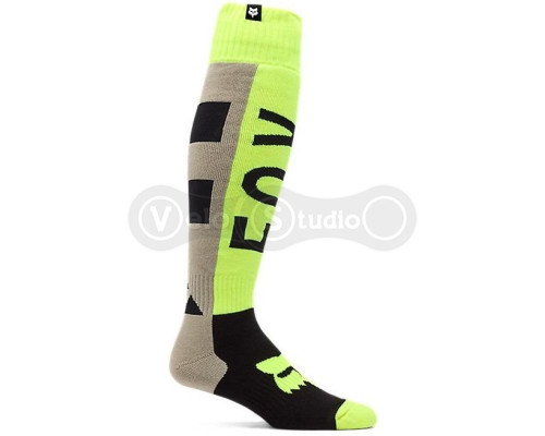 Носки FOX 180 Sock - COLLECT [Grey/Yellow], Large
