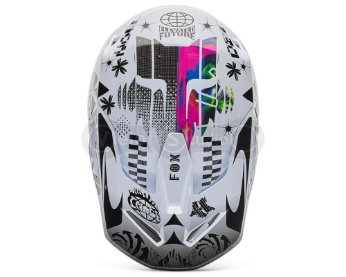 Шолом FOX V1 Mips Helmet - IMAGE COSMO [White], XS