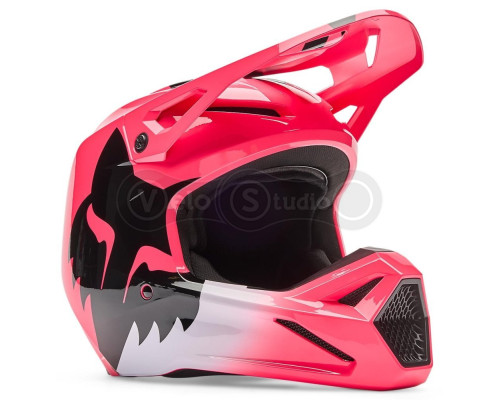 Мотошолом FOX V1 Mips Helmet - SHIELD [Pink], M