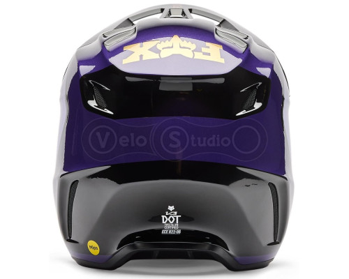 Мотошолом FOX V3 Mips Helmet - DRIP [Purple], M