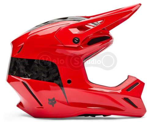 Мотошлем FOX V3 RS Mips Helmet - FRACTURE [Flo Red], M