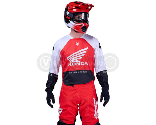 Джерси FOX 180 Jersey - HONDA® [Flo Red], M