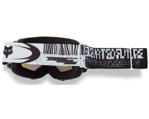 Маска FOX MAIN II SPARK Goggle - IMAGE COSMO [White], Mirror Blue Lens