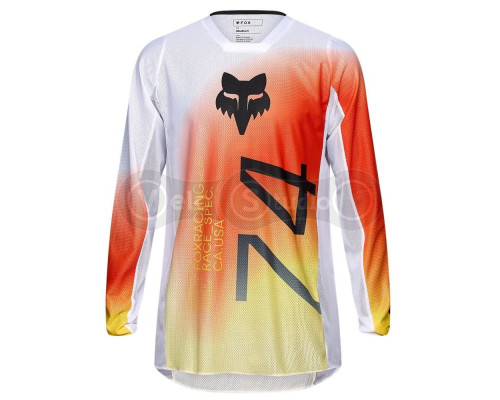 Джерси FOX 180 AIR Jersey - HAZE [White], L