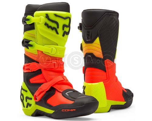 Детские мотоботы FOX COMP Youth Boot [Orange], US5