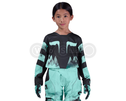 Дитячі джерсі FOX 180 Youth Jersey - KAIROS [Turquoise], YL