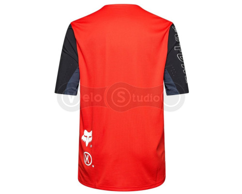 Вело джерсі FOX DEFEND SS Jersey - ELEVATED [Flo Red], M