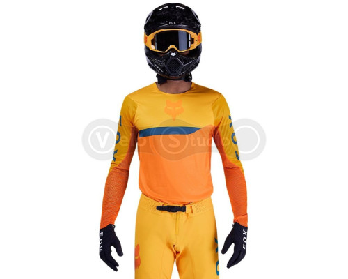 Джерси FOX FLEXAIR Jersey - FRACTURE [Tangerine], M