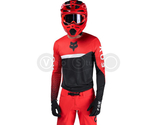 Джерсі FOX FLEXAIR Jersey - FRACTURE [Flo Red], M